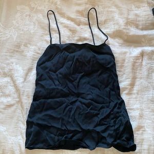 Black top - adjustable cross strings in the back